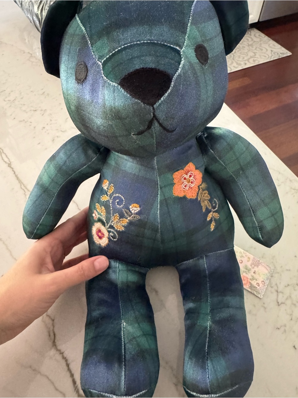 JOHNNY WAS NWT Dreamer Bear Plush + Floral Shopping Tote | Boho Gift Set!!